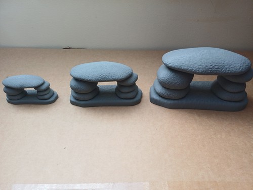 Stacked pebble rock - pebble,